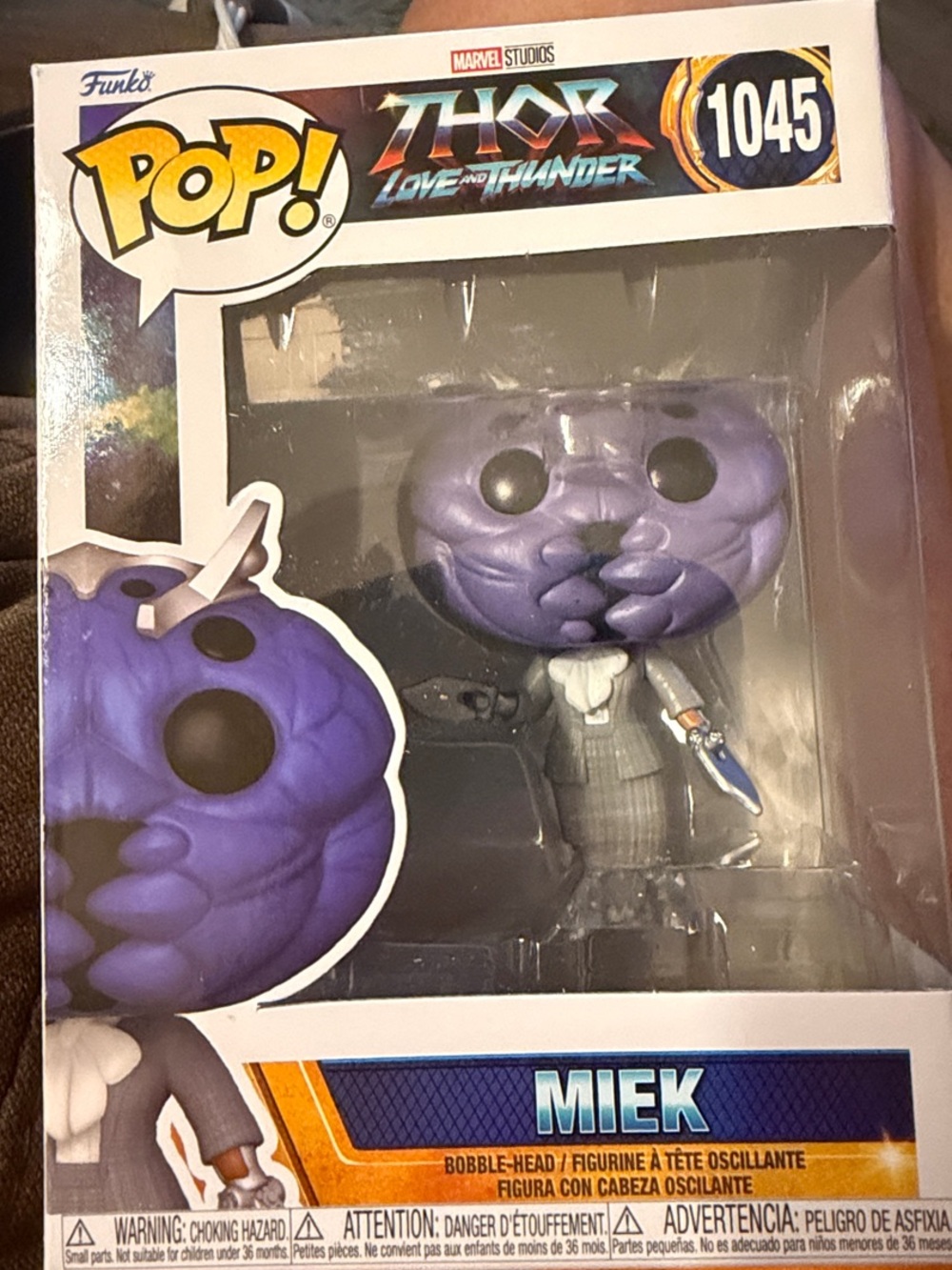 Funko Pop! Miek Purple and Black Vinyl Figure - Thor: Love and Thunder